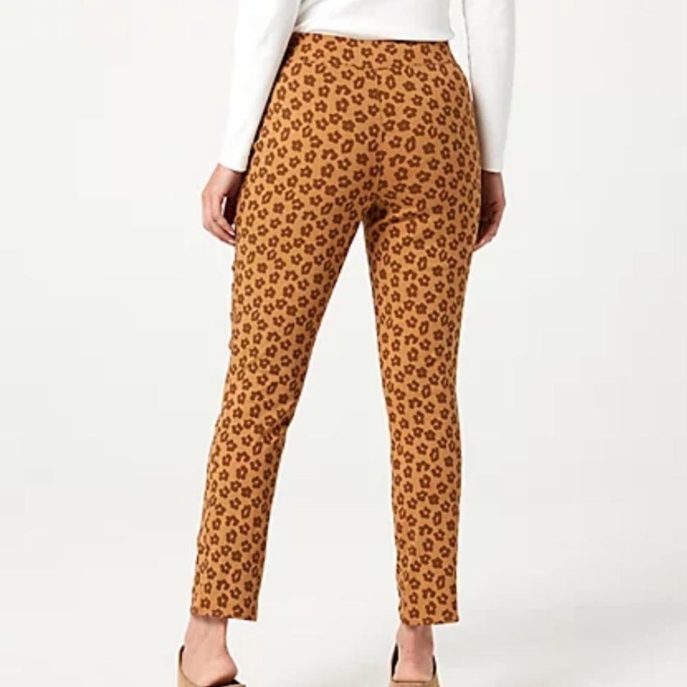 Denim & Co. Printed or Solid Smooth‎ Waist Pants